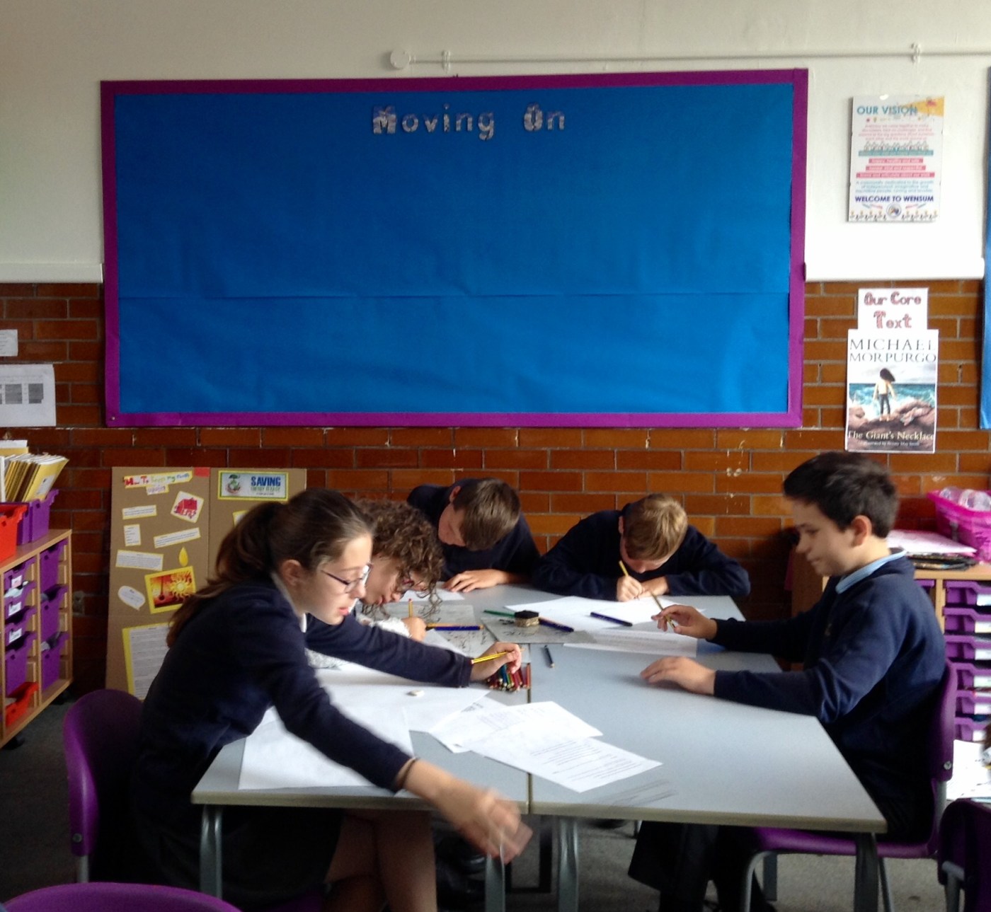 Students at Wensum Primary Year 6