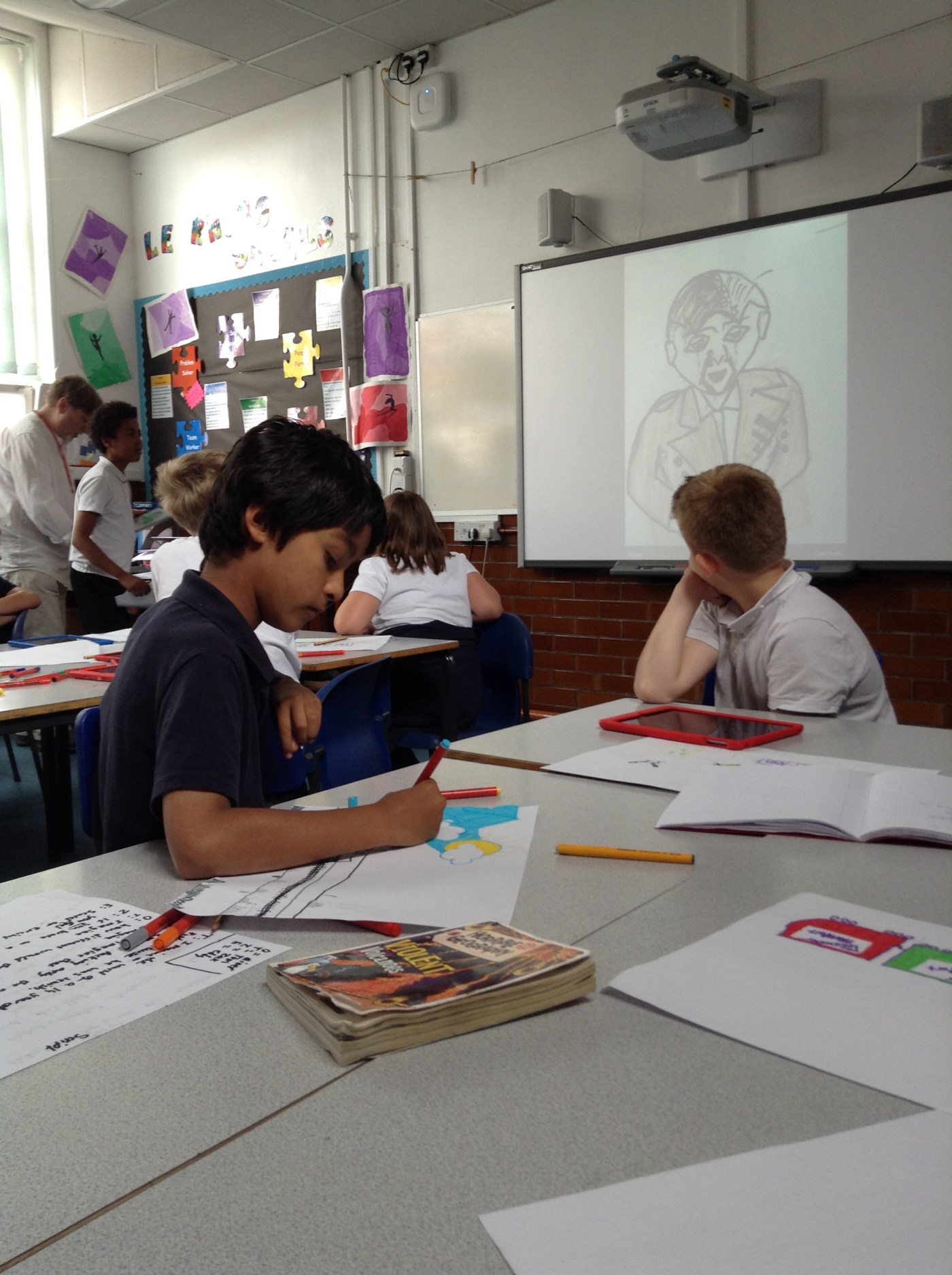 students from Wensum Primary Year 6