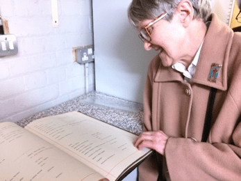 Lesley White, at the library learns, more about her uncle during WW1
