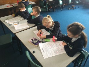 Young researchers at work